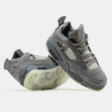 Кроссовки Nike Air Jordan 4 Retro Kaws Grey, 36