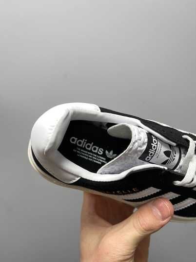 Кроссовки Adidas Gazelle Platform Black White Купить (Доставка 1-3