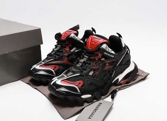 Кросівки Balenciaga Track 2 Black Red Купити (Доставка 1-3 Дні)