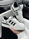 Кросівки Adidas Forum 84 Low White Black LOGO