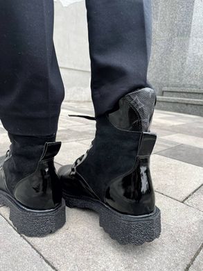 Ботинки Louis Vuitton Boots Black Fur