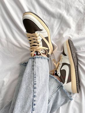 Кросівки Nike Jordan 1 Retro Low x Travis Scott Low OG Reverse Mocha, 36