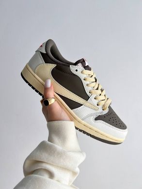 Кросівки Nike Jordan 1 Retro Low x Travis Scott Low OG Reverse Mocha, 36
