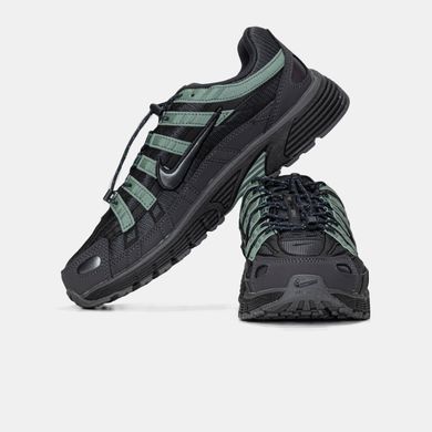 Nike P-6000 Anthracite Dark Smoke Grey Clay Green Iron Grey, 40