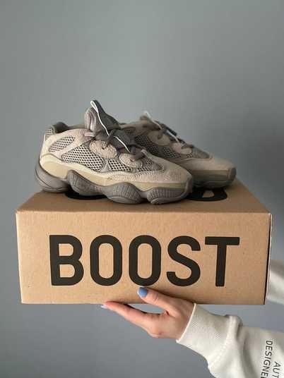 Кросівки Adidas Yeezy Boost 500 Ash Grey Купить (Доставка 1-3 Дня)