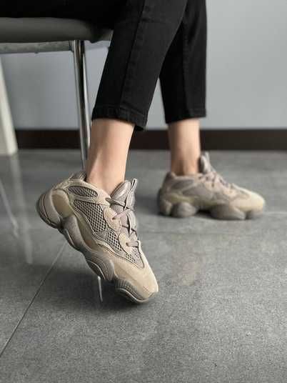 Кросівки Adidas Yeezy Boost 500 Ash Grey Купить (Доставка 1-3 Дня)