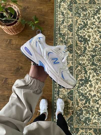 Кроссовки New Balance 530 White Silver Blue Купить (Доставка 1-3 Дня)