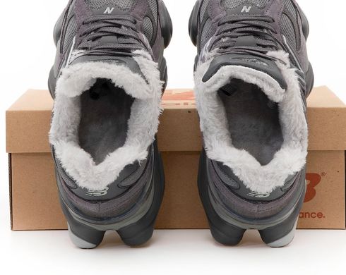 Кроссовки New Balance 9060 Grey Winter Fur