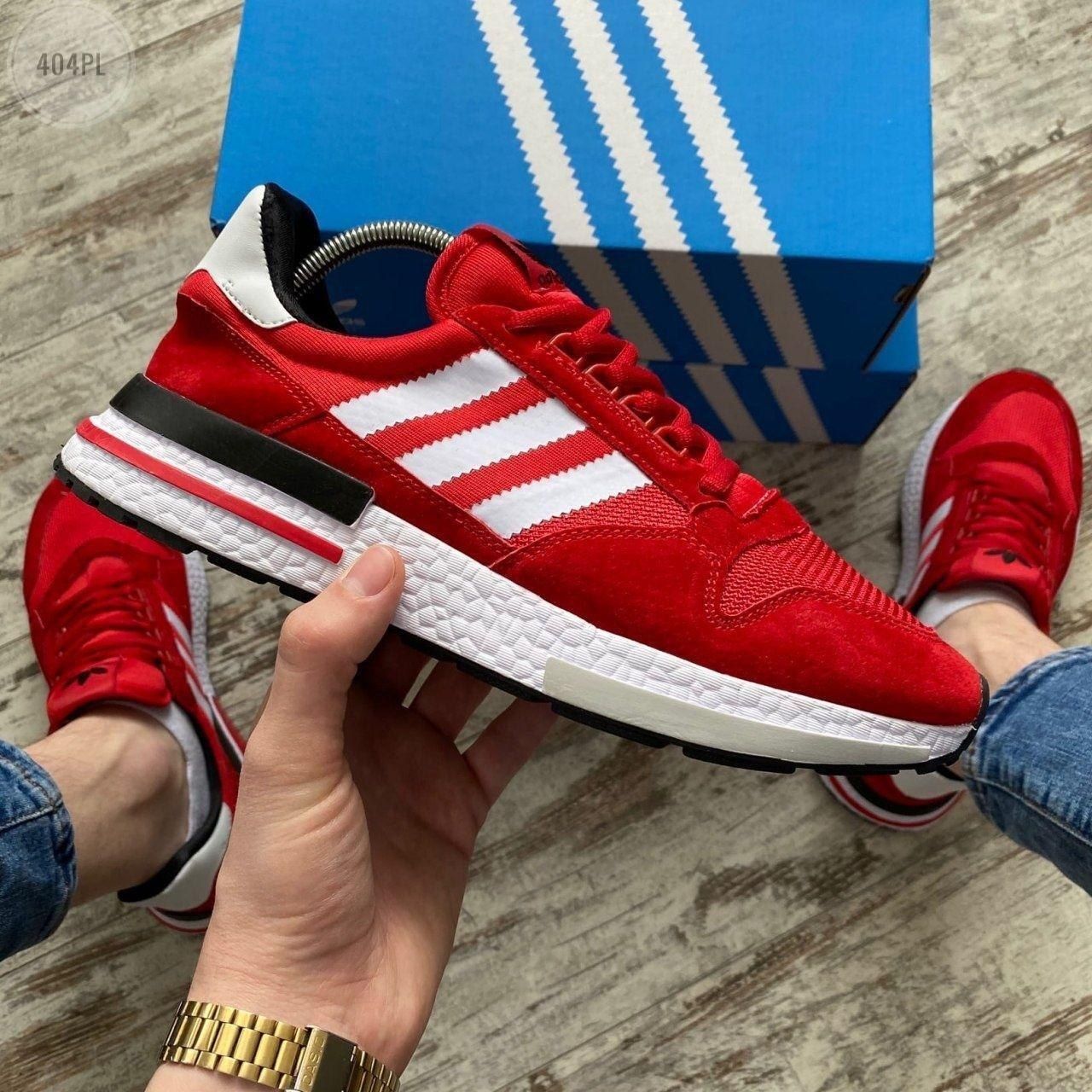 Кроссовки Adidas ZX 500 Red Купить (Доставка 1-3 Дня)