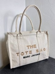 Сумка Marc Jacobs The Large Tote Bag Beige, 35х27х15