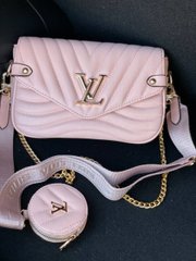 Сумка Louis Vuitton New Wave Multi Pochette Pink, 23х15х8