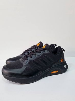 Кросівки Adidas Cloudfoam Black Orange Termo