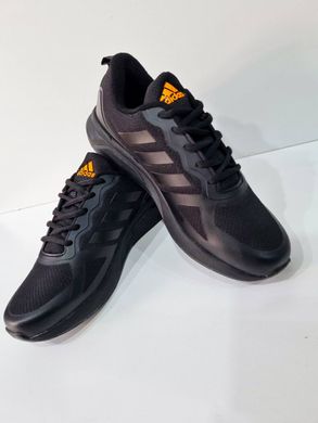 Кросівки Adidas Cloudfoam Black Orange Termo