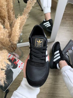 Кроссовки Adidas Iniki Black Gold Logo, 36