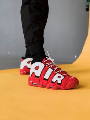 Кроссовки Nike Air More Uptempo 96 Red White, 45