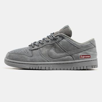 Кросівки Nike SB Dunk Low x Supreme Grey, 38