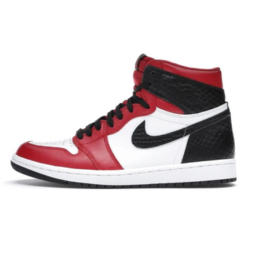 Кроссовки Air Jordan Retro 1 Black Red White, 36