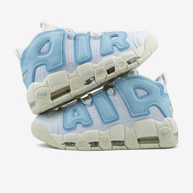Кросівки Nike Air More Uptempo White Blue Sail, 36