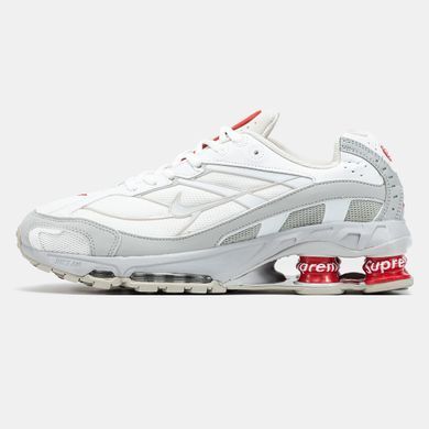 Кроссовки Nike Shox Ride 2 Supreme White Red, 36