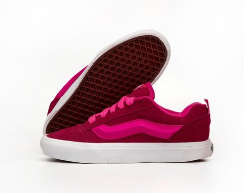 Кроссовки Vans KNU Skool Bordo Pink White, 36