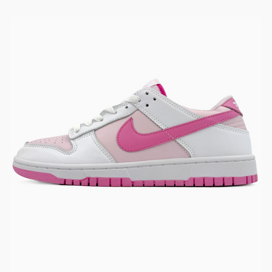 激レア！NIKE W's DUNK LOW PRO WHITE PINK 3M Кросівки Nike SB Dunk Low Pink White Купити (Доставка 1-3 Дні)