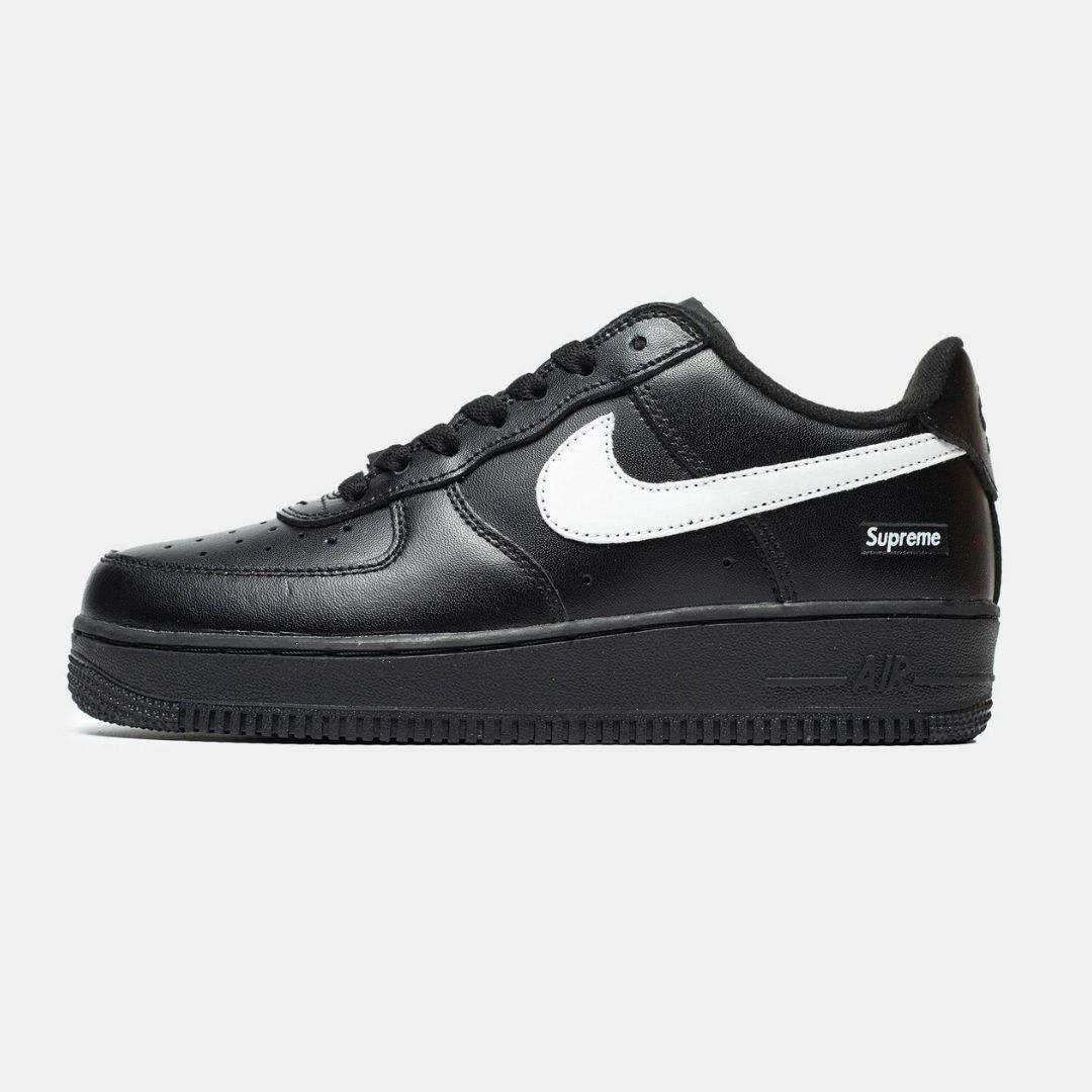 Кроссовки Nike Air Force 1 Low x Supreme 2025 Black White Купить