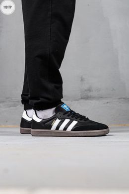 Кроссовки Adidas Samba Black White, 36