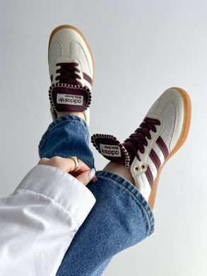 Кроссовки Adidas Samba c Wales Bonner White Bordo, 36