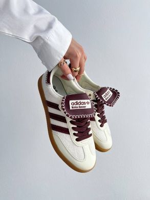 Кроссовки Adidas Samba c Wales Bonner White Bordo, 36