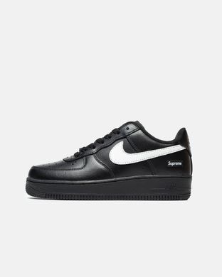 Кросівки Nike Air Force 1 Low x Supreme 2025 Black White, 36