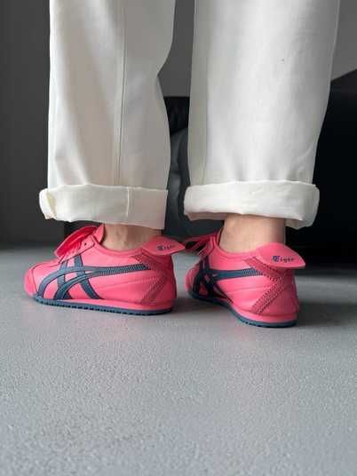 ピンクアメ⭐️2275 Кроссовки Asics Onitsuka Tiger Mexico Pink Blue Купить (Доставка 1