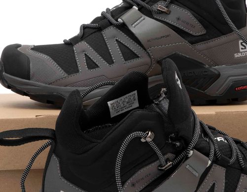 Кросівки Salomon X Ultra 4 Gore-Tex Grey Black, 42