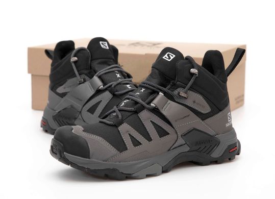 Кросівки Salomon X Ultra 4 Gore-Tex Grey Black