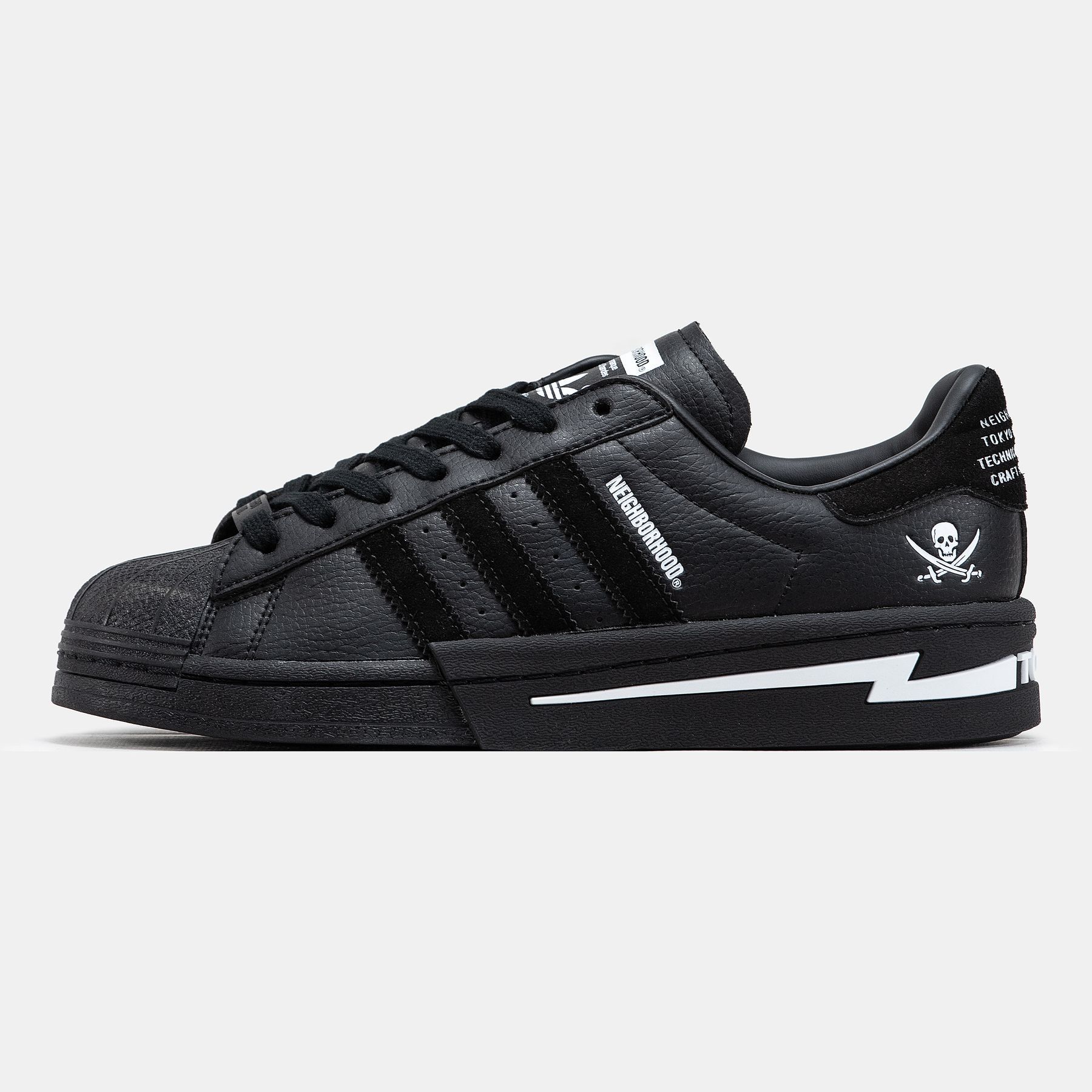Кроссовки Adidas Superstar x Neighborhood Black White Купить