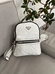 Рюкзак Prada Backpack White, 34х21х12