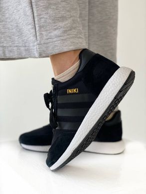 Кроссовки Adidas Iniki "Black"