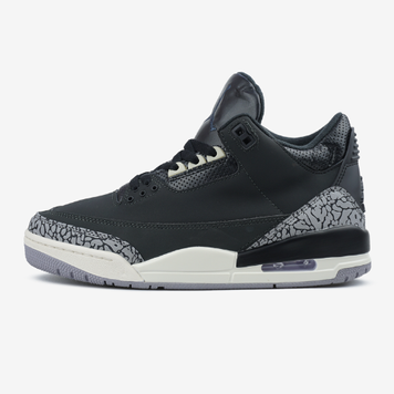 Кроссовки Nike Air Jordan 3 Off Noir Black, 36