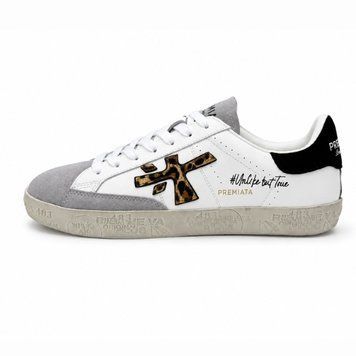 Кросівки Premiata Stevend 6660 White Leo Silver Sole, 36