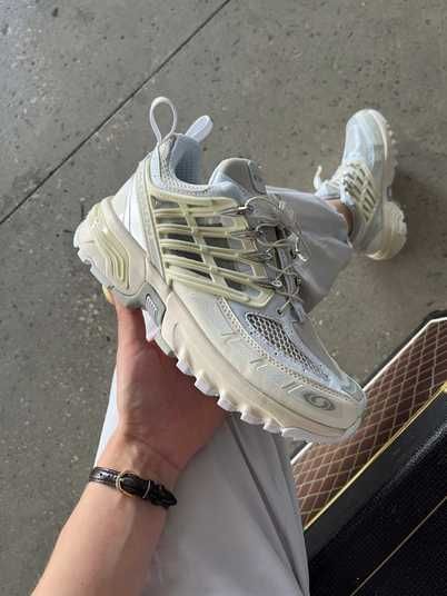 Кроссовки Salomon ACS PRO Advanced White Beige - Sneakers Kross