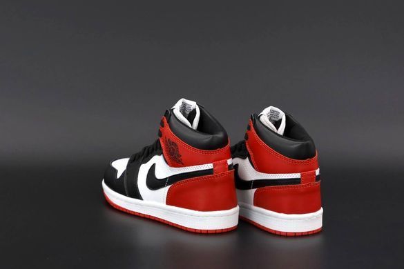 Кроссовки Jordan 1 Red White Black FUR, 37