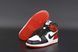 Кроссовки Jordan 1 Red White Black FUR, 37