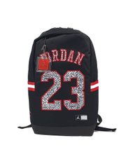 Рюкзак Jordan 23 Jersey Backpack Black Red, 45x25x15