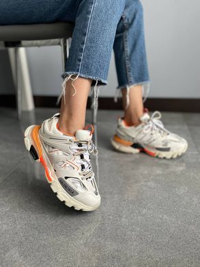 Кросівки Balenciaga Track Silver Orange, 36