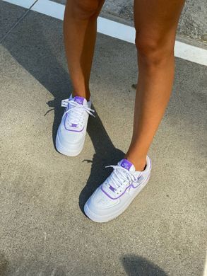 Кросівки Nike Air Force Shadow White Violet