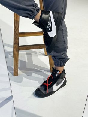 Кроссовки Nike Blazer black x Off-white, 37