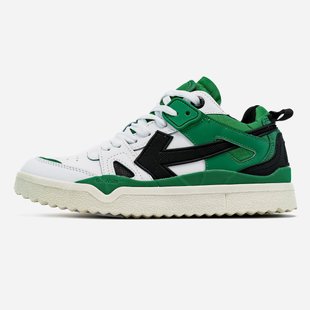 Кросівки Off-White Sponge Mid Top White Green, 40