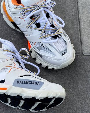 Кросівки Balenciaga Track Silver Orange