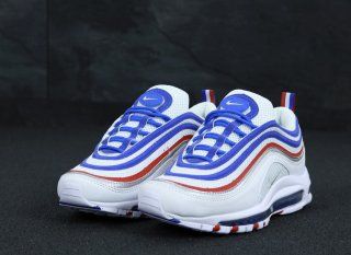 Кроссовки Nike Air Max 97 White Blue Red, 42