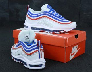 Кроссовки Nike Air Max 97 White Blue Red