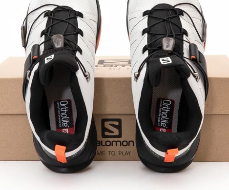 Кроссовки Salomon X Ultra 4 Gore-Tex Grey Black Khaki Grey Orange White